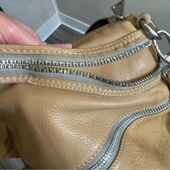 Kelsi Dagger Leather MacKenzie Zipper Satchel Bag - Picture 7 of 11